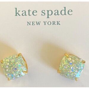 Kate Spade Earring Rise And Shine Stud Earrings Opal Glitter NEW Studs